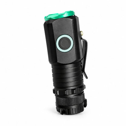packshot — Compacte Mini Zaklamp – oplaadbaar via USB-C, met magneet en zakclip