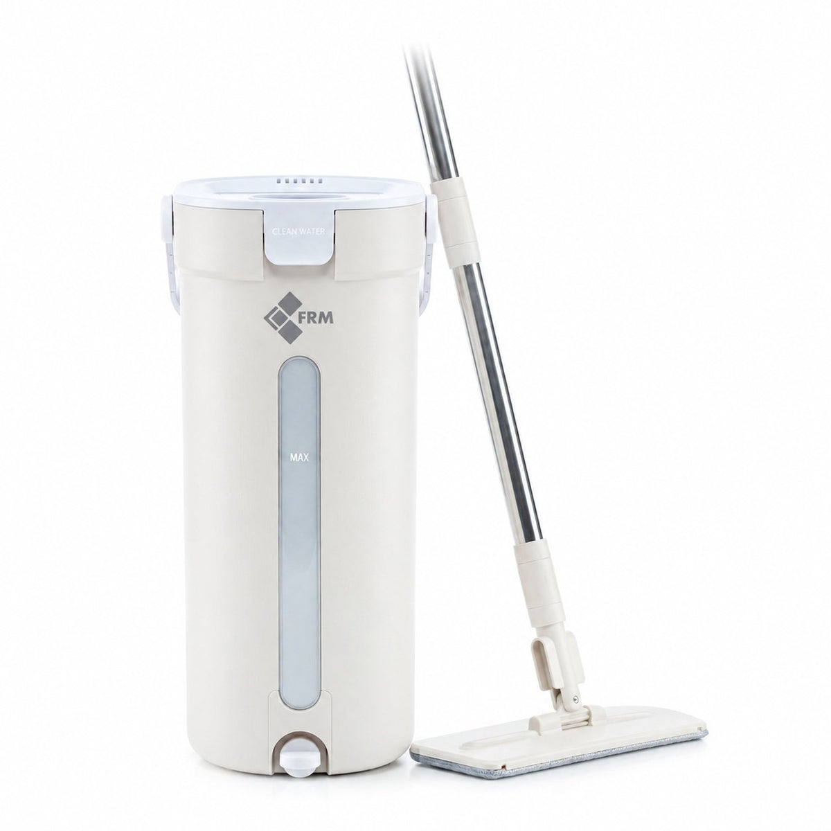 variante Beige — AquaPure™ 3-Kamer Dweilsysteem – Schoon en vuil water gescheiden