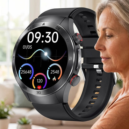 VitaPulse smartwatch met afleesbaar scherm
