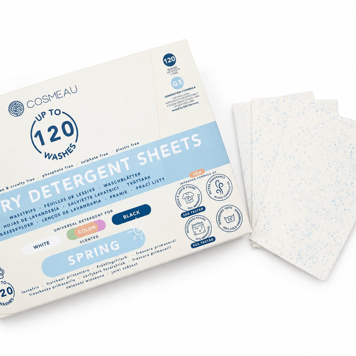 couleur Witte was — FrisStrips™ – 100 Geconcentreerde Wasstrips